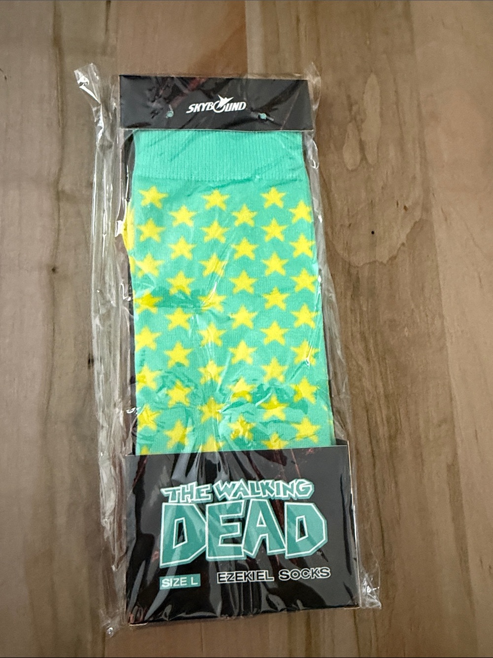 Ezekiel Star Pattern Casual Socks - Teal & Yellow